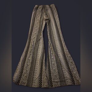 Forever 21 Black and flare Leg Pants